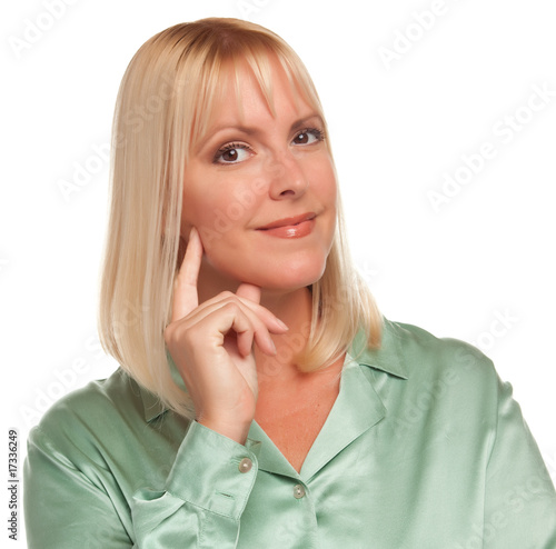 Attractive Blonde Woman