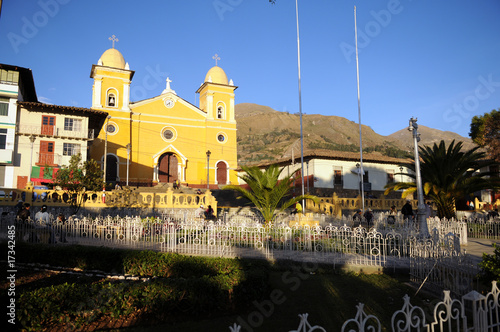 Townsquare in Peru photo