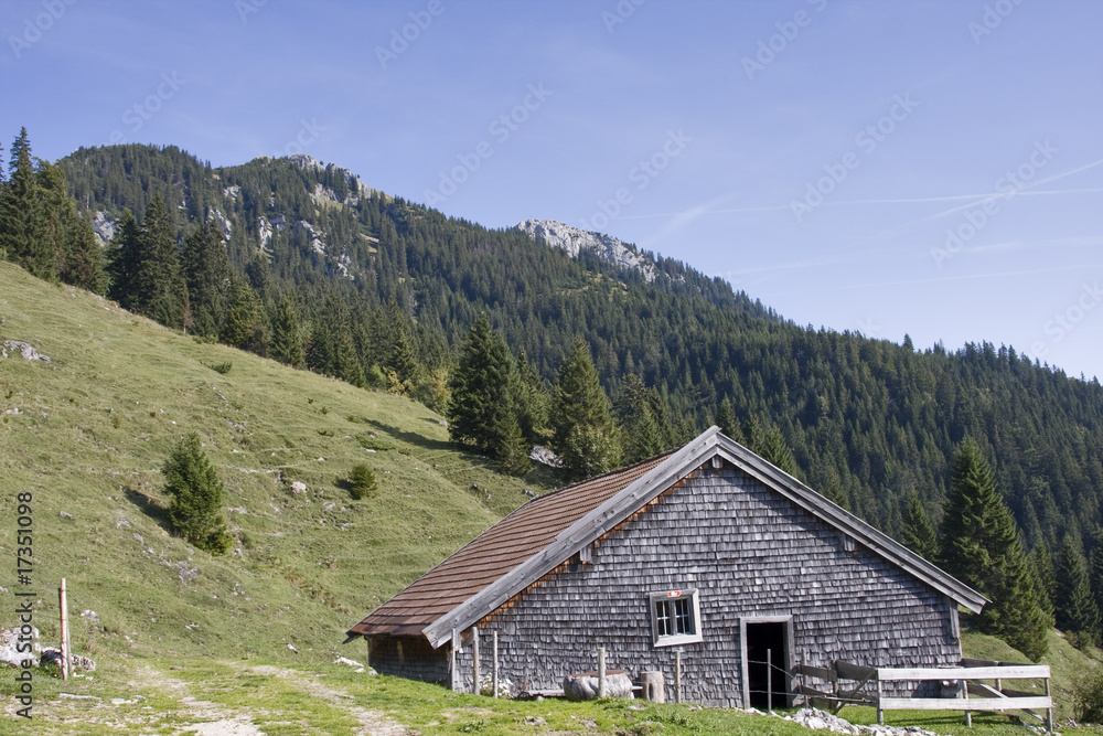 Obraz premium berghütte