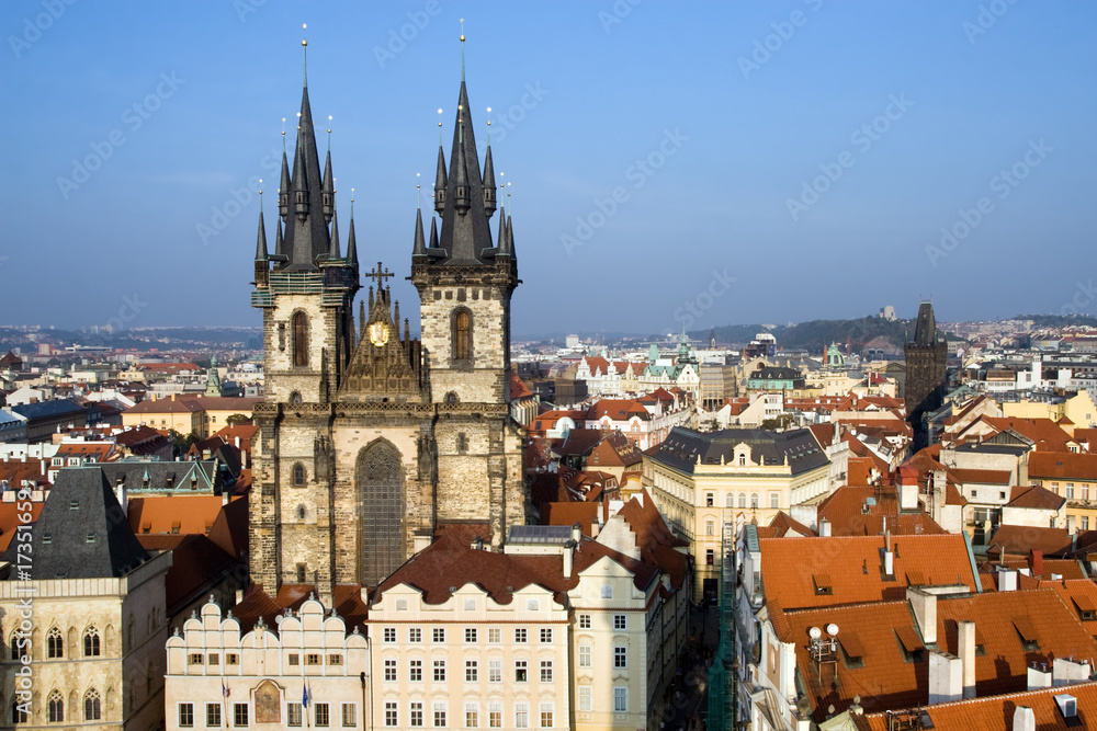 Old Town in Prague, Czech Republic Old Town in Prague, Czech Republic