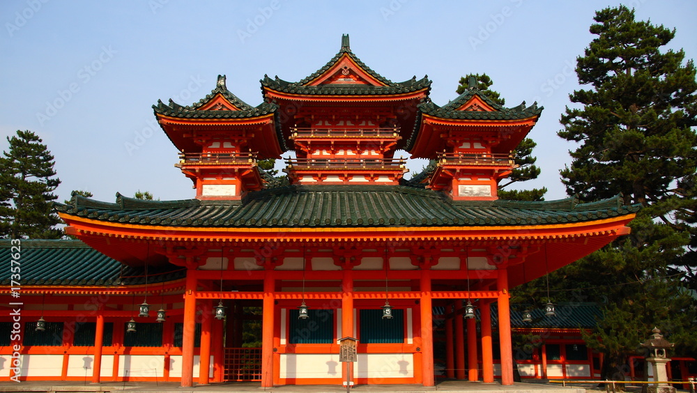 heian shrine, kyoto