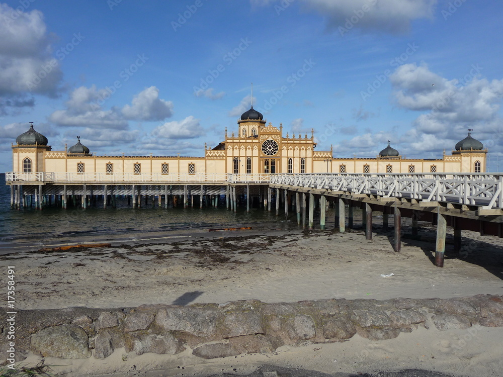 Fototapeta premium Kaltbadehaus in Varberg