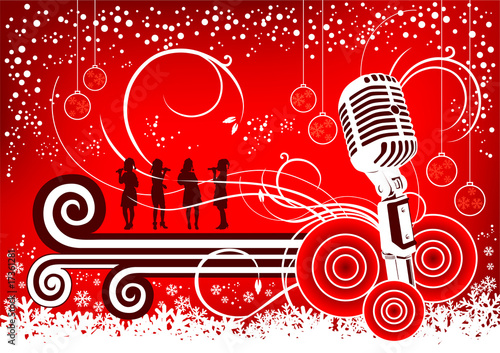 vector christmas background
