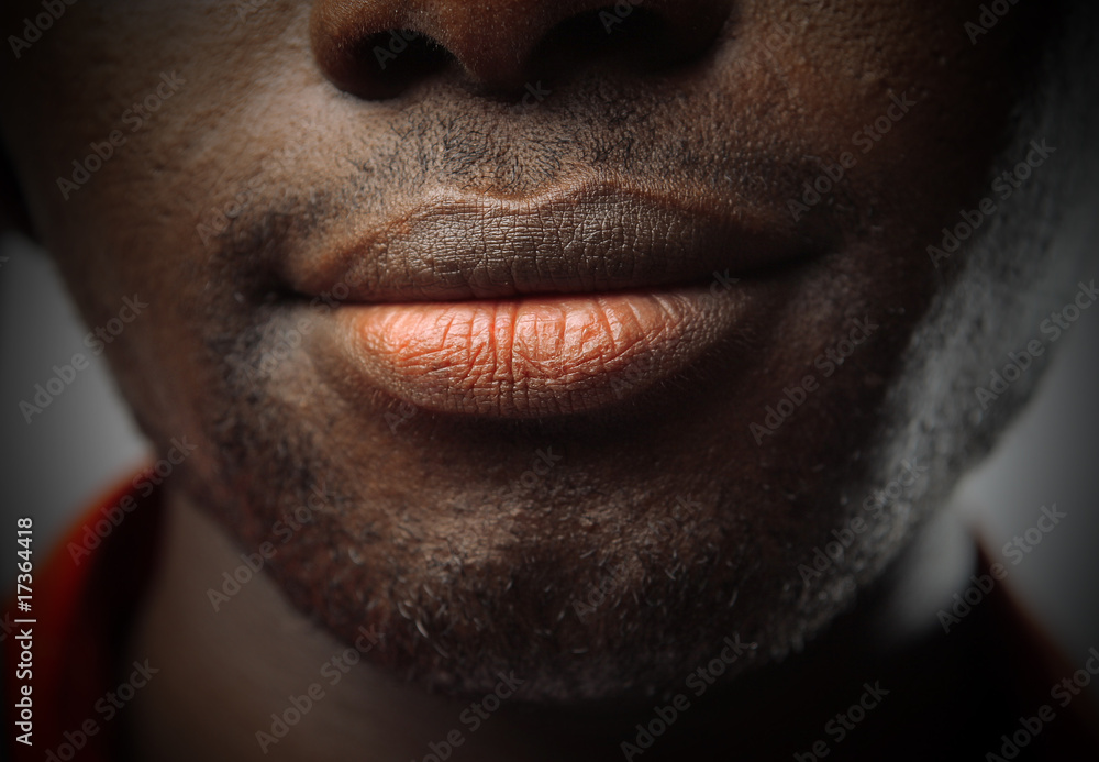 Fototapeta premium black mouth