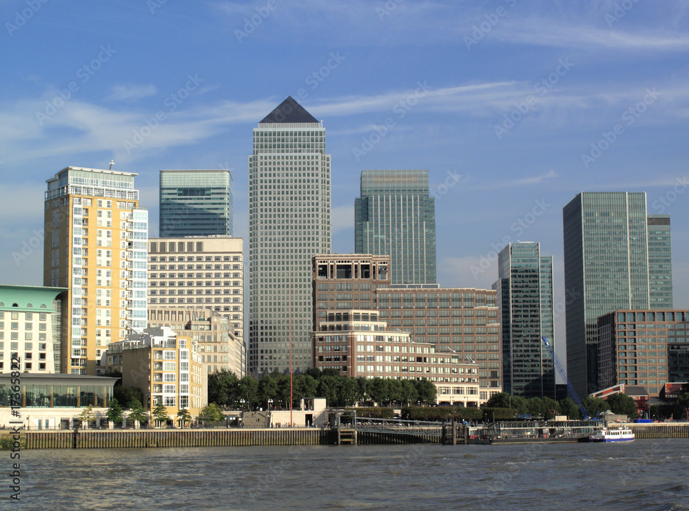 Canary Wharf in Docklands