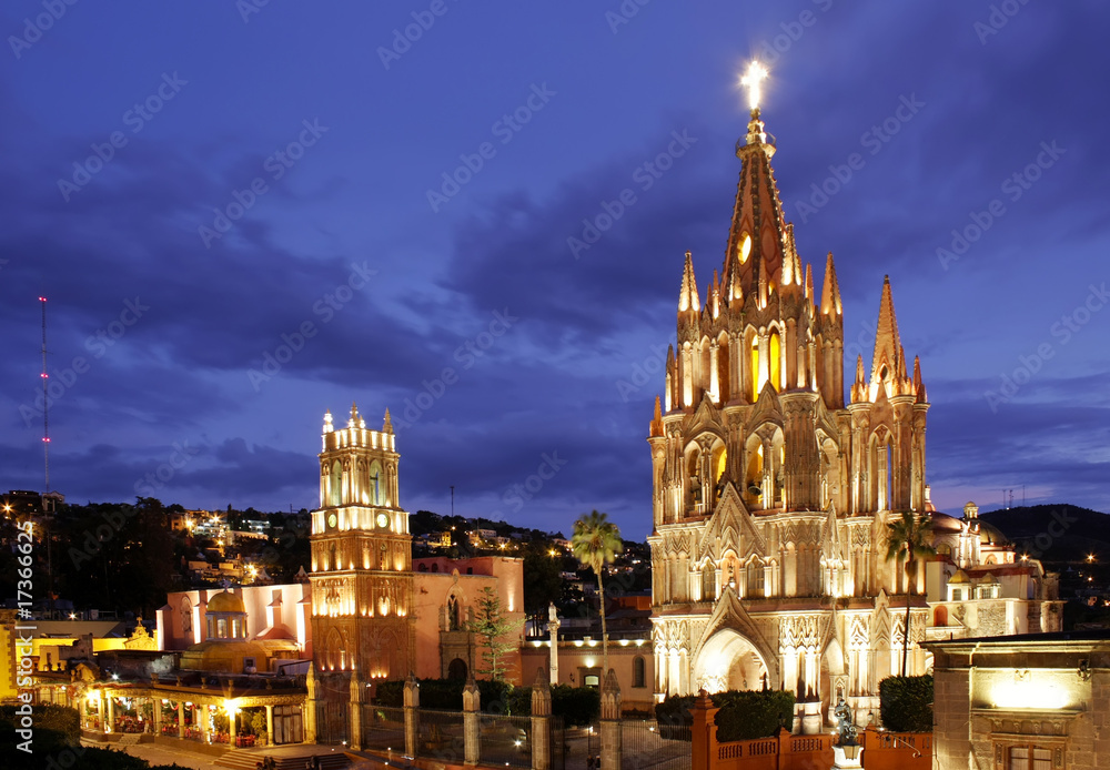 Fototapeta premium San Miguel de Allende w Meksyku.