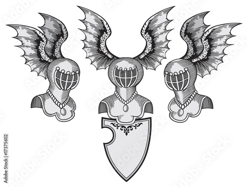 Coat of arms vector