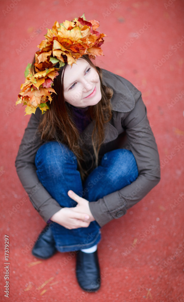 Fototapeta premium Autumn portrait