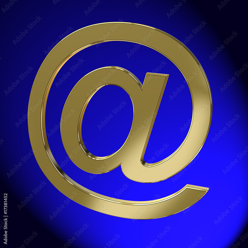 @-Symbol - Elektronische Post @-Symbol - Elektronische Post