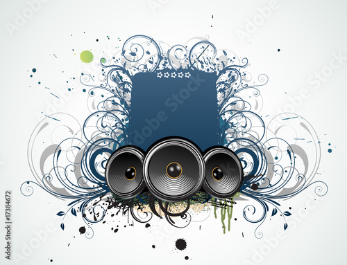 Decorative music frame