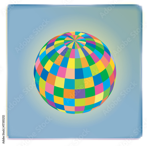 sfera colorata