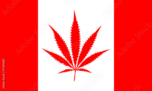"Cannabian Flag" (Alternative Canadian Flag)