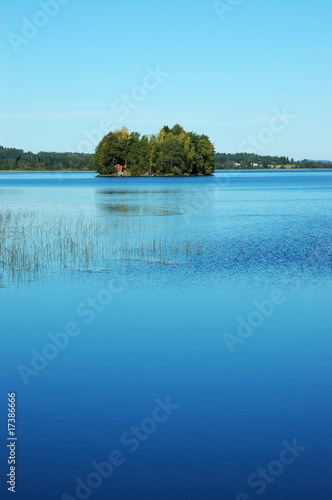 Lonely island, Finland