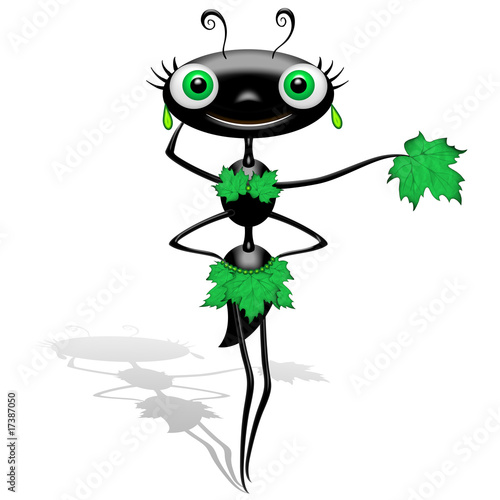 Fotografie Formica Sexy-Sexy Ant-Fourmi sexy-Cartoon
