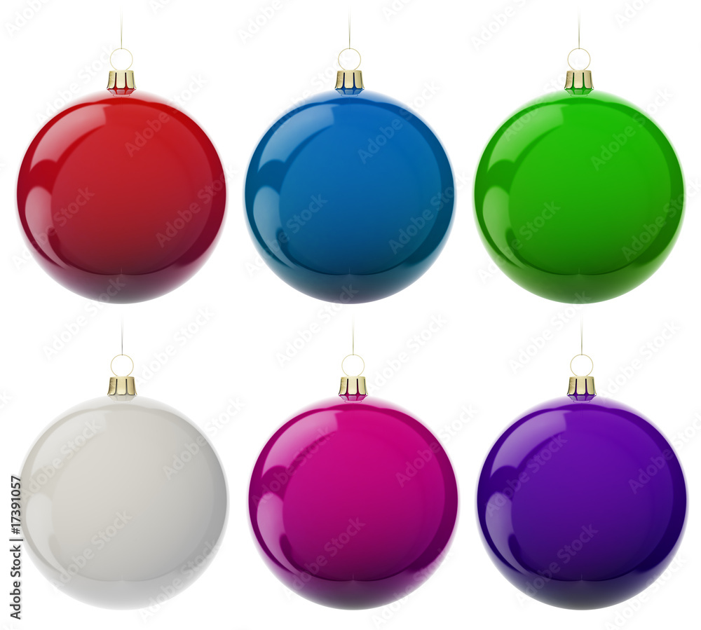 Set of christmas balls Set of christmas balls