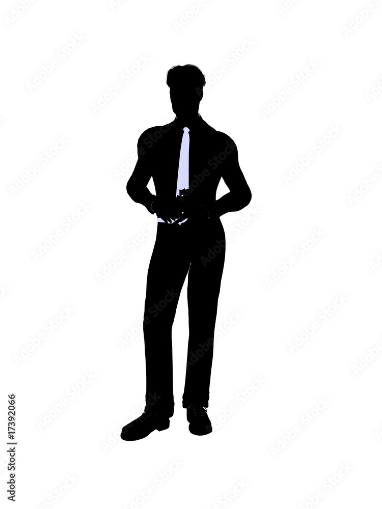Male Business Silhouette Male Business Silhouette