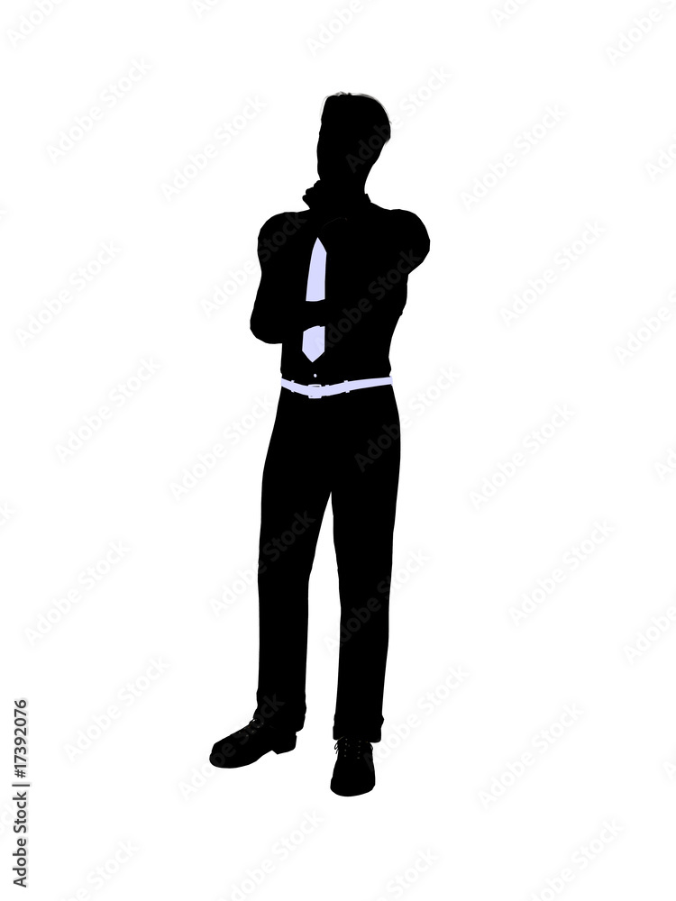 Male Business Silhouette