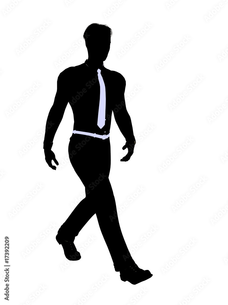 Male Business Silhouette Male Business Silhouette