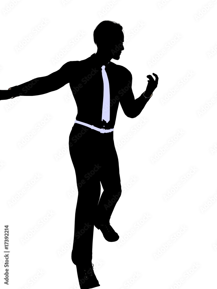 Male Business Silhouette Male Business Silhouette