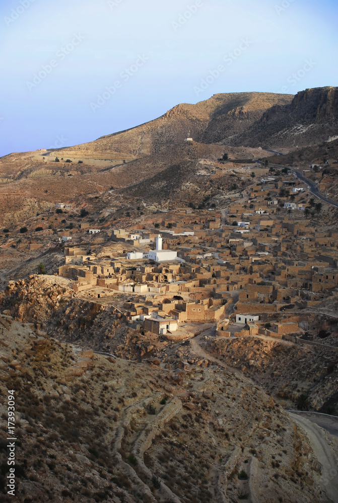 Village dans le Sud Tunisien