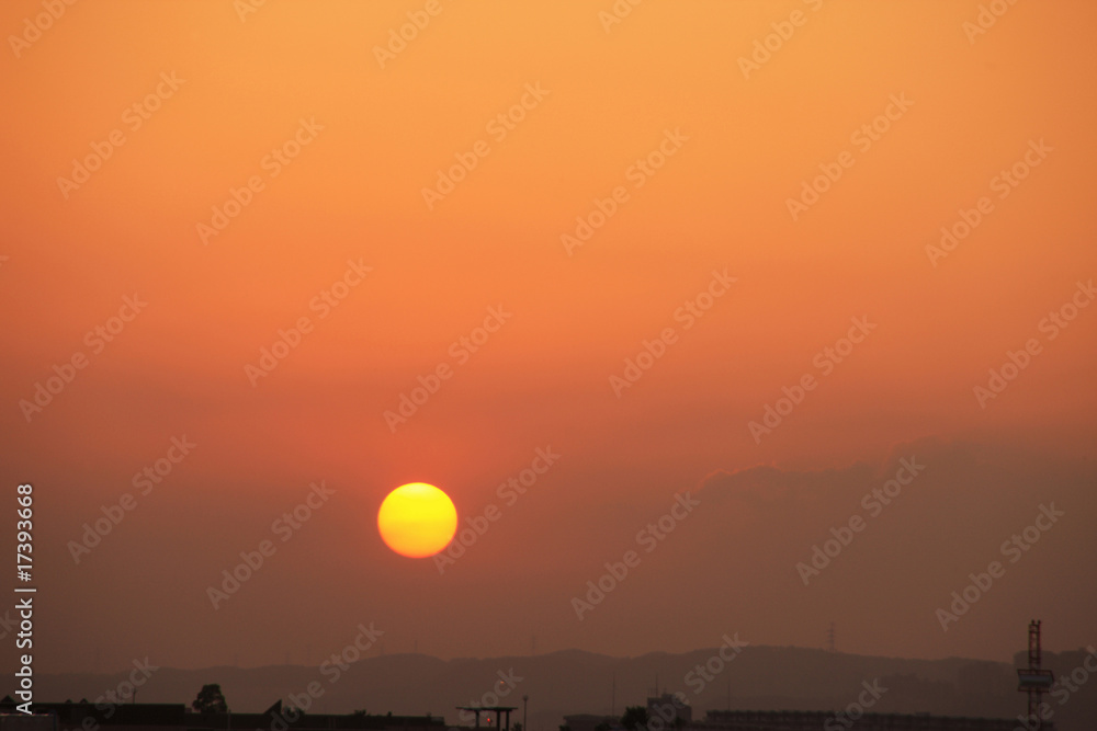 Obraz premium 夕焼け