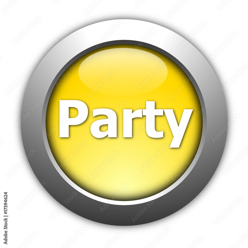 party and fun button party and fun button