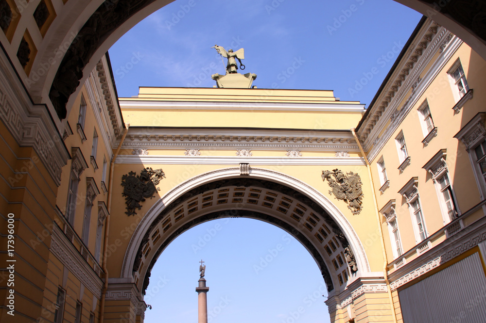 Winter Palace in Saint Peterburg