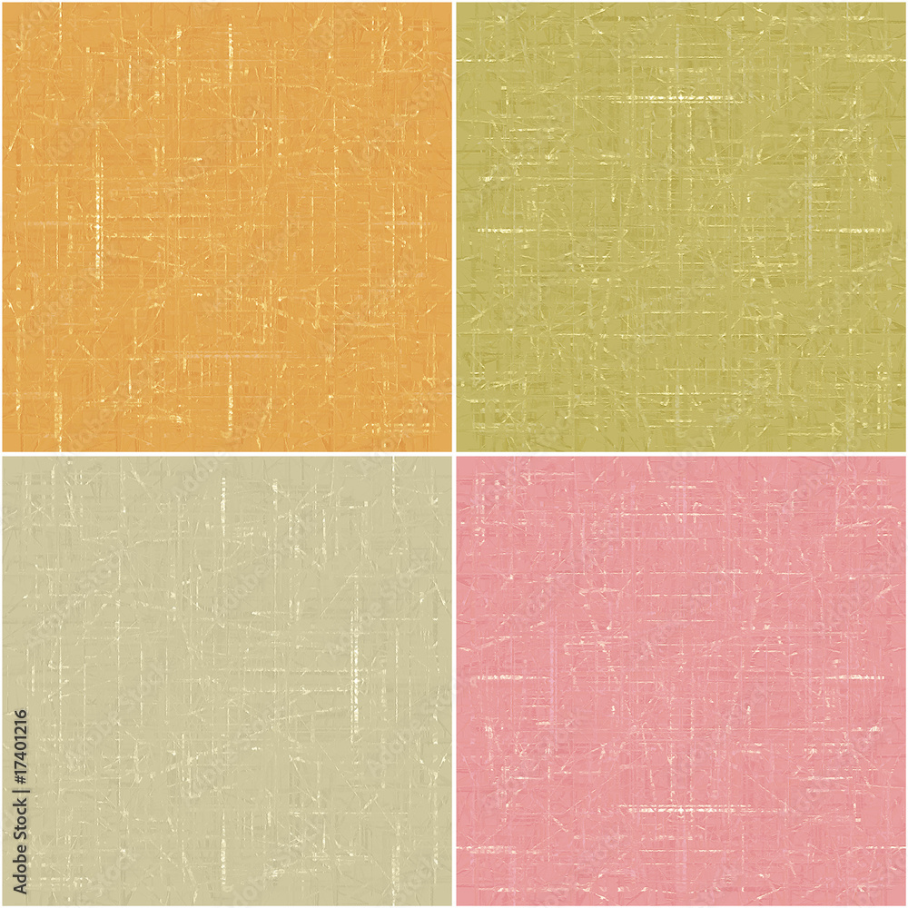 Fototapeta premium Four textured backgrounds