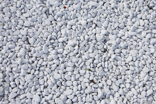 Weißer Kies - White gravel