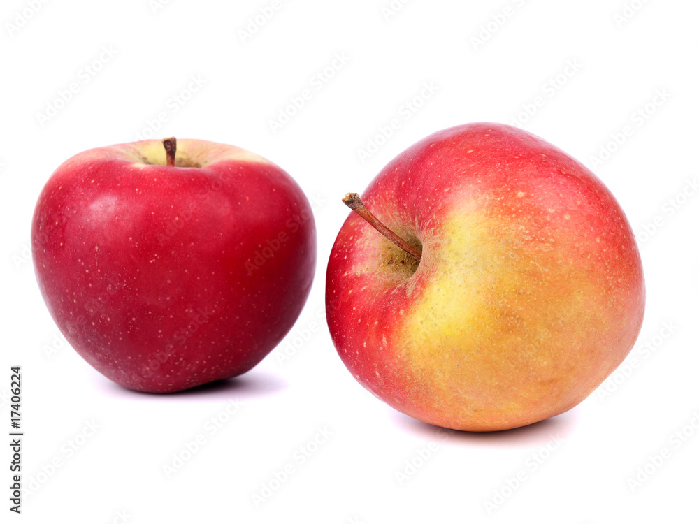 Ripe red apples Ripe red apples