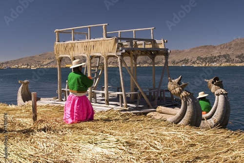 Uros islands (Titicaca Lake) - Peru