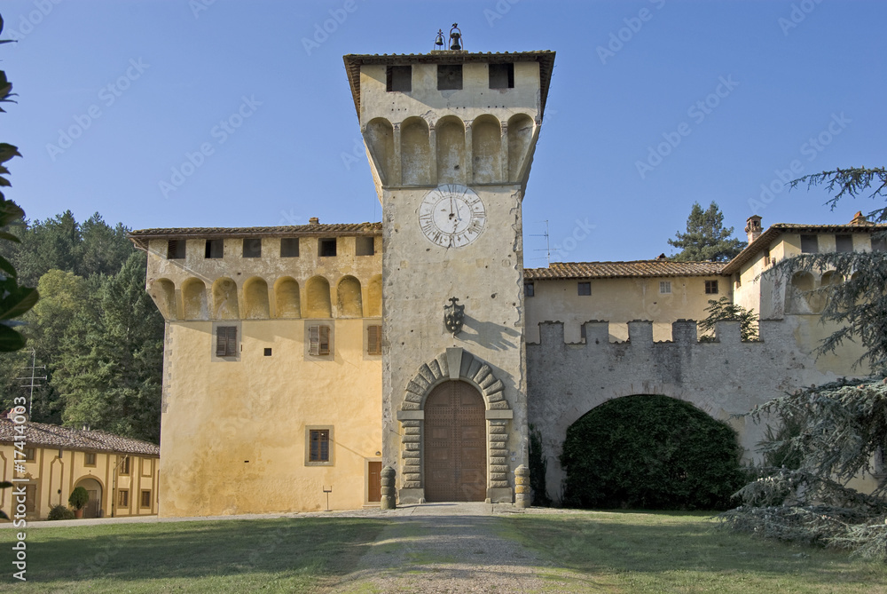 Toscana: Villa Medicea di Cafaggiolo 1