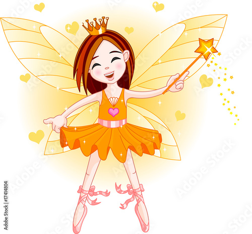 Little orange fairy