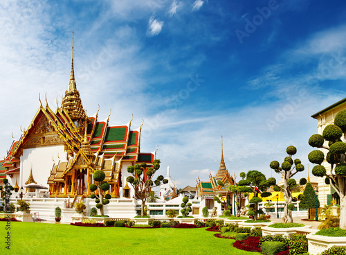 Traditional Thai architecture Grand Palace Bangkok #17417439