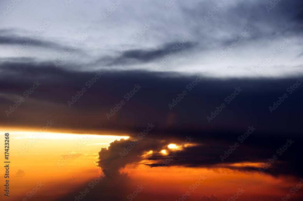 Fototapeta premium Sunset