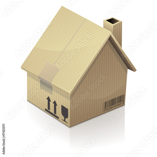 Déménager sa maison (reflet)