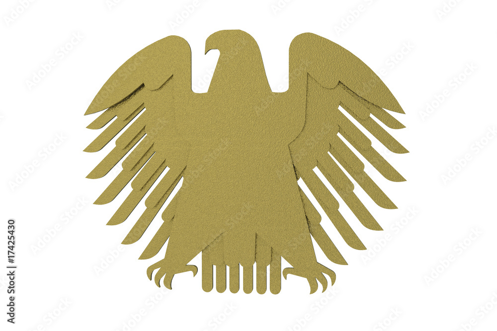 Obraz premium Bundesadler Gold