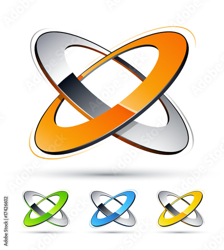 Business logo design color collection