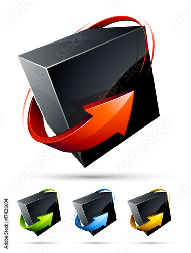 Business logo design color collection