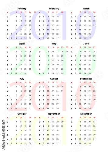 2010 calendar