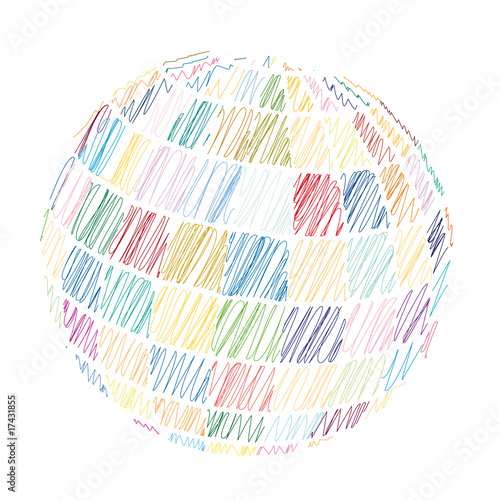 sfera colorata