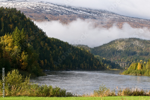Norwegian mountain landscape