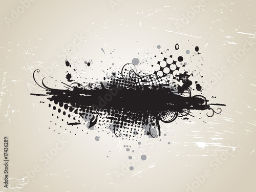 grunge banner background