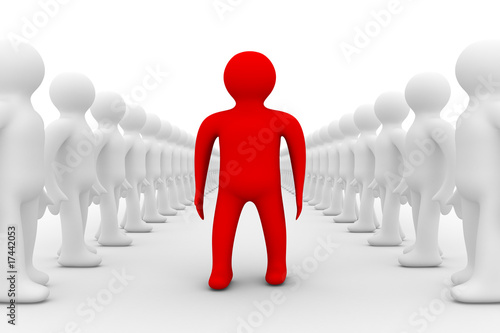 Conceptual image of teamwor...