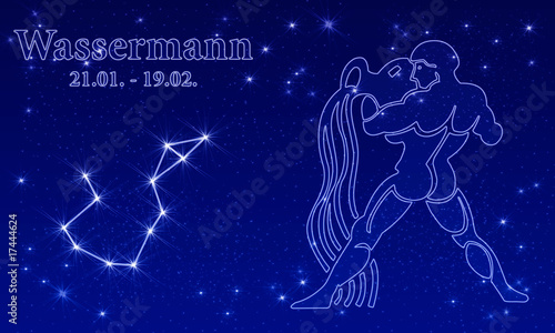Tierkreiszeichen - Wassermann