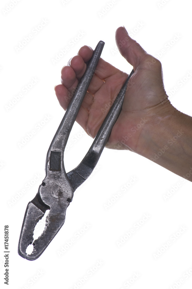 Obraz premium pliers in hand
