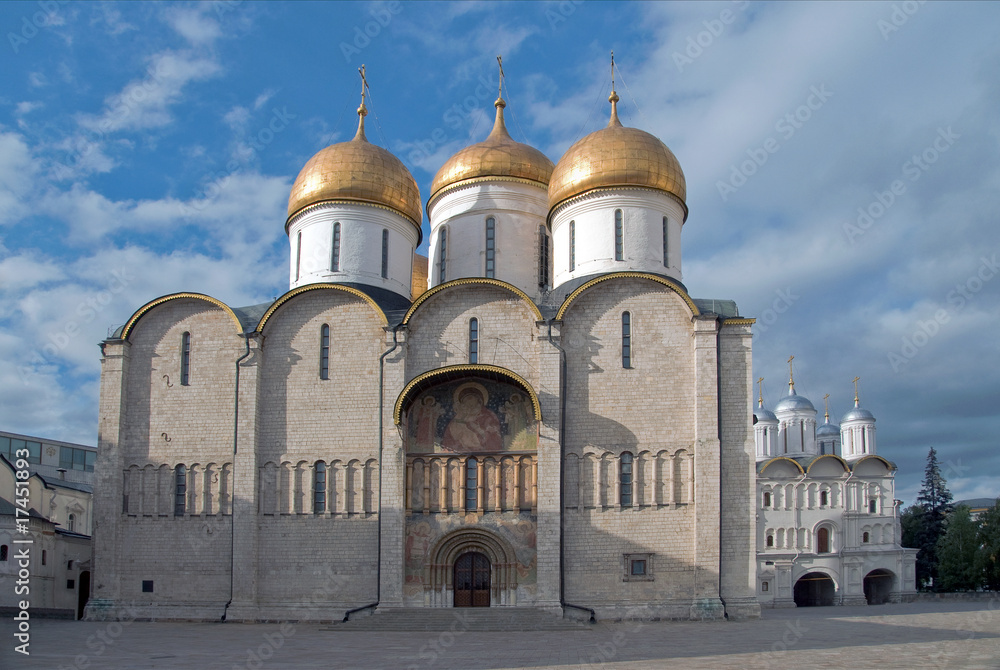 Uspensky cathedral of the Moscow Kremlin