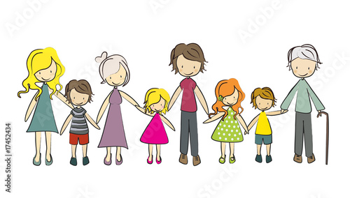 collection famille intergenerationnelle