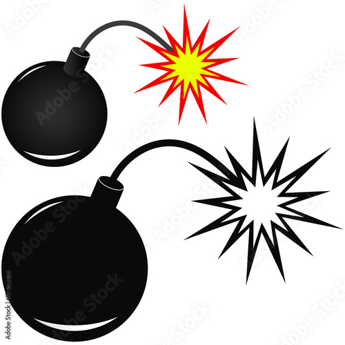Vector bomb before explosion.