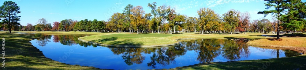 Panorama: Golf hole